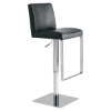 Matteo Adjustable Leather Piston Stool - Swivel - NVO-HGAF1XX-PS