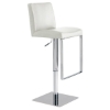 Matteo Adjustable Leather Piston Stool - Swivel - NVO-HGAF1XX-PS