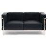 Madrid Modern Leather Loveseat - NVO-HGGA11X-SOFA