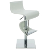 Portland Adjustable Swivel Piston Stool - Leather - NVO-HGAR1XX-PS