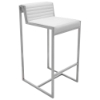 Zola 26" Stainless Steel Counter Stool - NVO-HGTA40X-CS