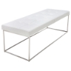 Caen Large Leather Bench - NVO-HGTA5XX-BEN-LRGCAEN