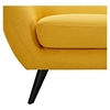 Ida Button Tufted Upholstery Loveseat- Papaya Yellow - NYEK-223310