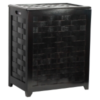 Raleigh Mahogany Laundry Room Hamper
