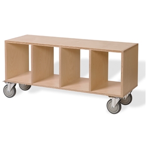 Bench Box with Casters 
