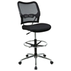 Space Seating 13 Series Deluxe AirGrid Back Drafting Chair with Adjustable Foot Ring - OSP-13-37P500D