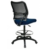 Space Seating 13 Series AirGrid Back and Custom Fabric Seat Drafting Chair - OSP-13-7N20D