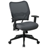 Space Seating 13 Series Deluxe Charcoal VeraFlex Office Chair - OSP-13-V44N1WA