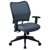 Space Seating 13 Series Deluxe Blue Mist VeraFlex Office Chair - OSP-13-V77N1WA