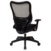 Space Seating 18 Series Latte AirGrid Back Executive Chair with Adjustable Arms - OSP-18-28N28P