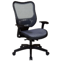 Space Seating 18 Series Light AirGrid Seat and Back Executive Chair