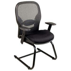 Space Seating 23 Series Professional Visitor's Chair with Sled Base 