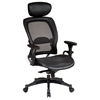 Space Seating 27 Series Professional Black Mesh Office Chair with Adjustable Headrest - OSP-27876