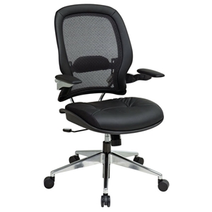 Space Seating 335 Series Professional AirGrid Back Adjustable Height Managers Chair 