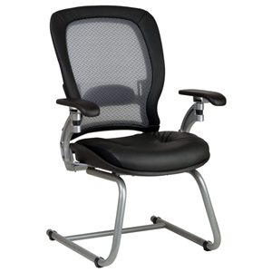 Space Seating 36 Series Professional AirGrid Back Visitors Chair 