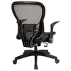 Space Seating 529 Series Deluxe R2 SpaceGrid Office Chair - Flip Arms - OSP-529-R22N1F5