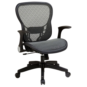 Space Seating 529 Series Deluxe R2 SpaceGrid Office Chair - Flip Arms 