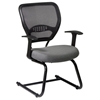 Space Seating 55 Series Professional Visitor's Chair with Sled Base - OSP-55-7V30