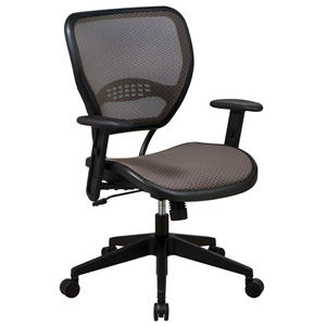 Space Seating 55 Series Latte AirGrid Deluxe Task Chair 