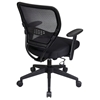Space Seating 55 Series Professional Black Manager's Chair - OSP-5500