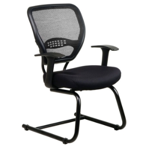 Space Seating 55 Series Professional Mesh Seat Visitor's Chair 