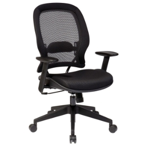 Space Seating 55 Series Manager's Chair with AirGrid Back and Mesh Seat 