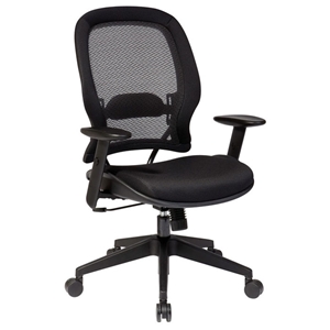 Space Seating 55 Series Managers Chair with AirGrid Back and Mesh Seat 
