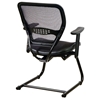 Space Seating 55 Series AirGrid Seat and Back Deluxe Visitor's Chair - OSP-5565