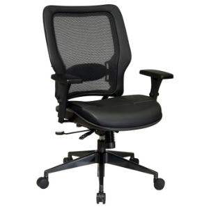 Space Seating 63 Series Professional Leather Seat Manager's Chair 