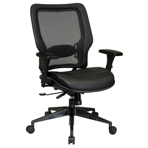 Space Seating 63 Series Professional Leather Seat Managers Chair 