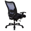Space Seating 75 Series Double AirGrid Back and Mesh Seat Ergonomic Chair - OSP-75-37A773