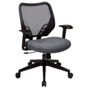 Space Seating 81 Series Charcoal VeraFlex Seat and AirGrid Back Managers Chair 