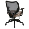 Space Seating 81 Series Latte VeraFlex Seat and AirGrid Back Manager's Chair - OSP-81-V87N18P