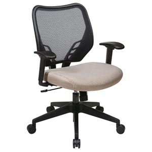 Space Seating 81 Series Latte VeraFlex Seat and AirGrid Back Managers Chair 