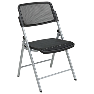 Pro-Line II Deluxe Folding Chair with Silver Legs 