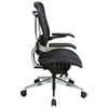 Space Seating 818A Series Executive High Back Mesh Office Chair with Cantilever Arms - OSP-818A-11P9C1C3