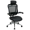 Space Seating 818A Series Executive High Back Leather Seat and Headrest Office Chair - OSP-818A-41P9C1C3-HRL818