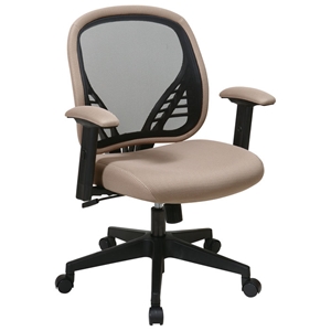 Space Seating 819 Series DuraGrid Back and Latte Mesh Seat Managers Chair 