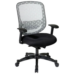 Space Seating 829 Series White DuraFlex Back Office Chair 