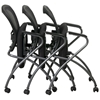 Pro-Line II Folding Deluxe ProGrid Back Chair with Nylon Arms (Set of 2) - OSP-84440