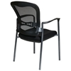 Pro-Line II Stacking Visitor's Chair with Titanium Finished Legs - OSP-84510