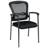 Pro-Line II Stacking Visitor's Chair with Titanium Finished Legs - OSP-84510