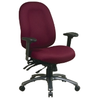 Pro-Line II 8511 - High Back with Custom Seat Cover Multi-Function Office Chair