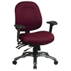 Pro-Line II 8512 - Multi-Function Mid Back Office Chair with Titanium Finished Base - OSP-8512