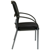 Pro-Line II ProGrid Back Visitor's Chair with Nylon Arms - OSP-85670