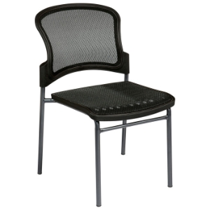 Pro-Line II Stacking ProGrid Seat and Back Visitor's Chair (Set of 2) 