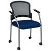 Pro-Line II Stacking Visitor's Chair with Dual Wheel Carpet Casters - OSP-86740