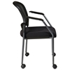 Pro-Line II Stacking Visitor's Chair with Dual Wheel Carpet Casters - OSP-86740