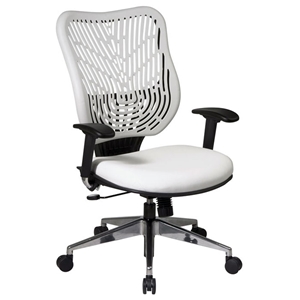 Space Seating 88 EPICC Series White Executive Chair with SpaceFlex Back 