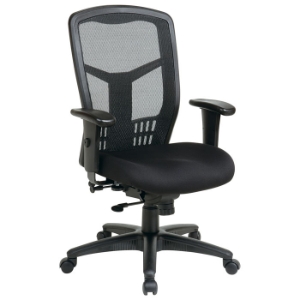 Pro-Line II ProGrid Back Manager's Chair with Custom Seat Cover 